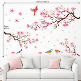 Cherry Blossom Branch (Pink ver.) Wall Stickers