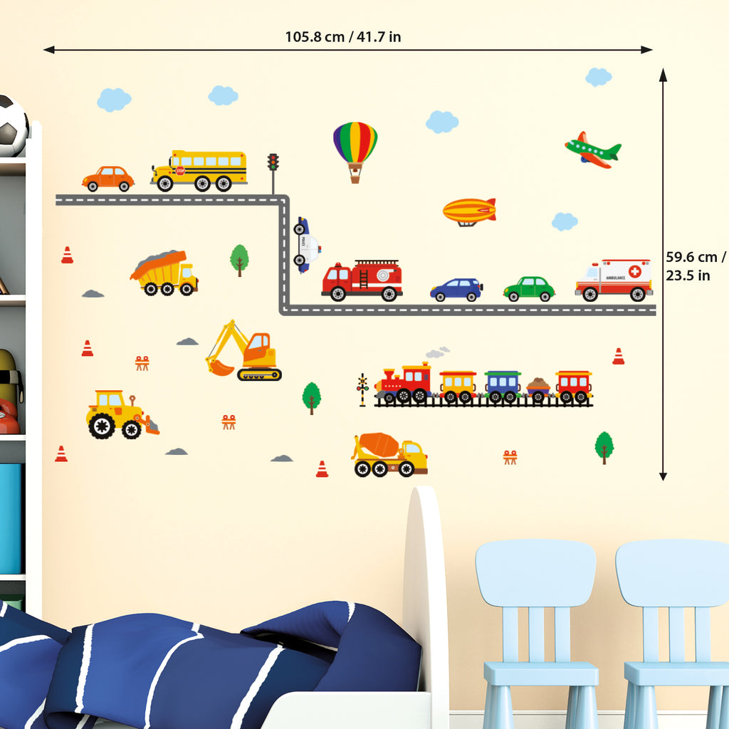 Transports Wall Stickers