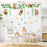 Monkey Vines Wall Stickers