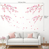 Watercolor Cherry Blossoms Wall Stickers (DS)