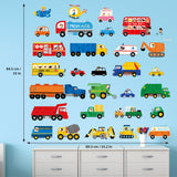 Transport and Vehicles Wall Stickers