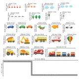 Transports Wall Stickers