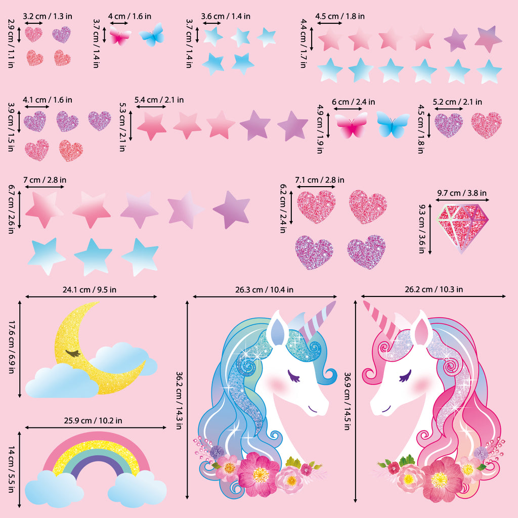 Unicorn Wall Stickers