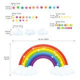 Rainbow Wall Stickers