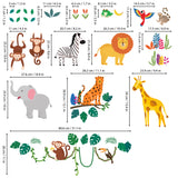 Jungle Animals Wall Stickers