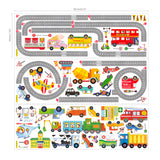 The Road and Transports Wall Stickers