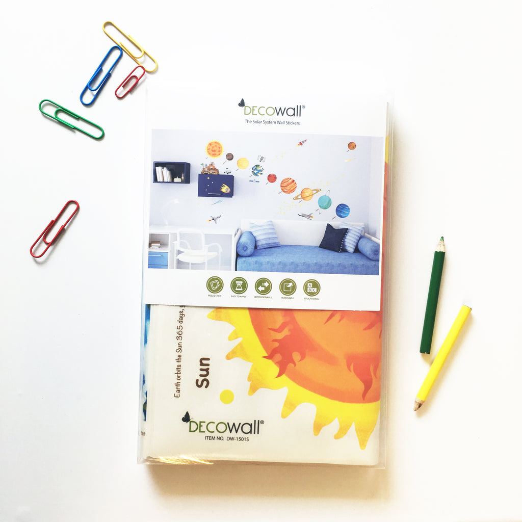 The Solar System Wall Stickers (Medium)