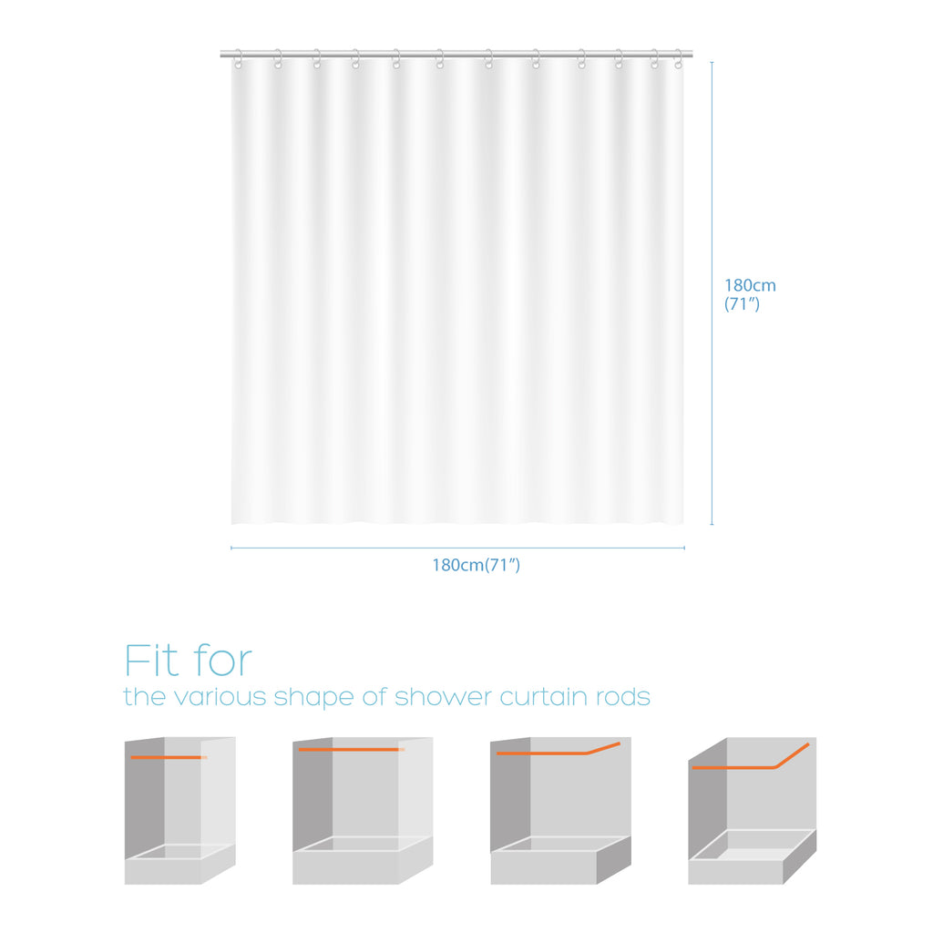 Animal World Map, Kids Shower Curtain set