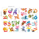 Animal Alphabet Wall Stickers (Small)