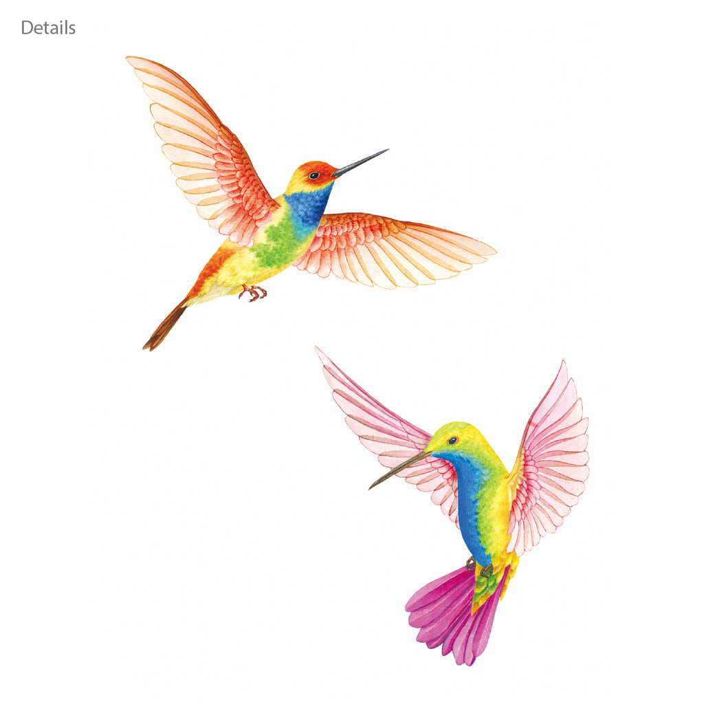 Hummingbirds Wall Stickers