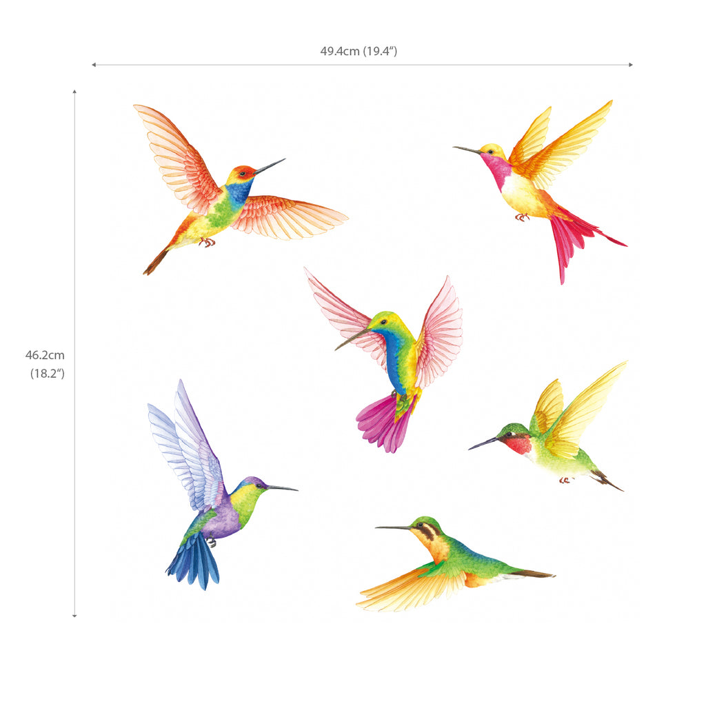 Hummingbirds Wall Stickers