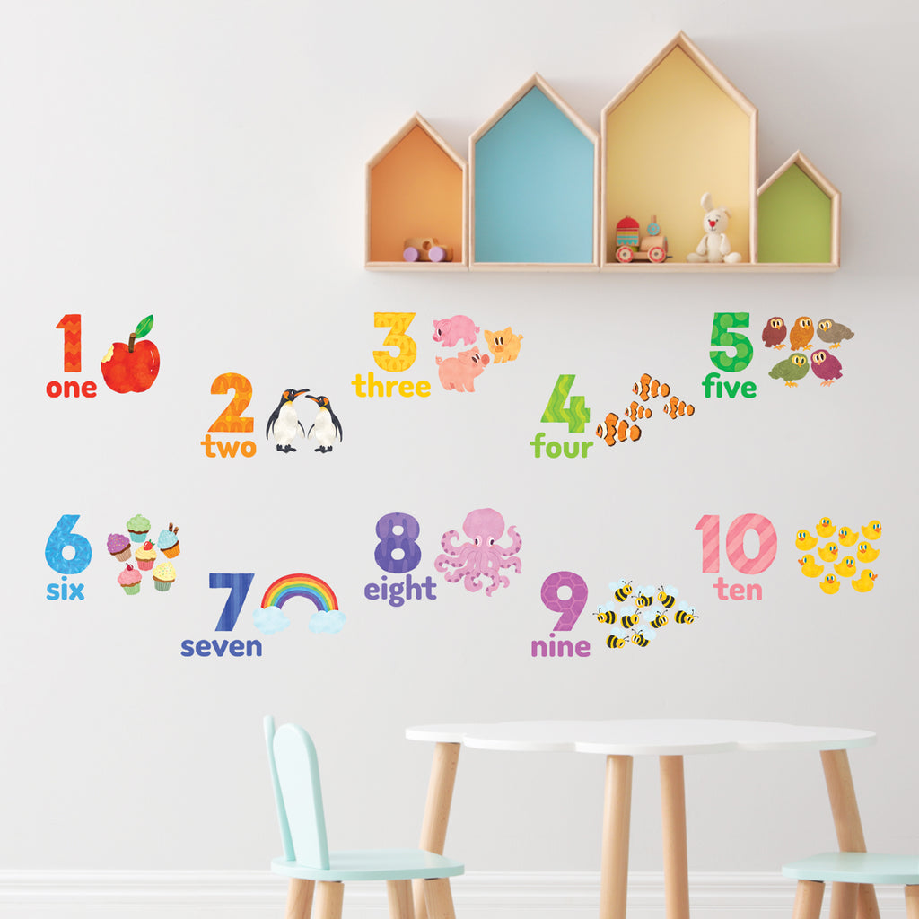 Numbers Wall Stickers