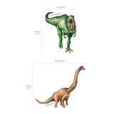 Watercolour Dinosaur Wall Stickers