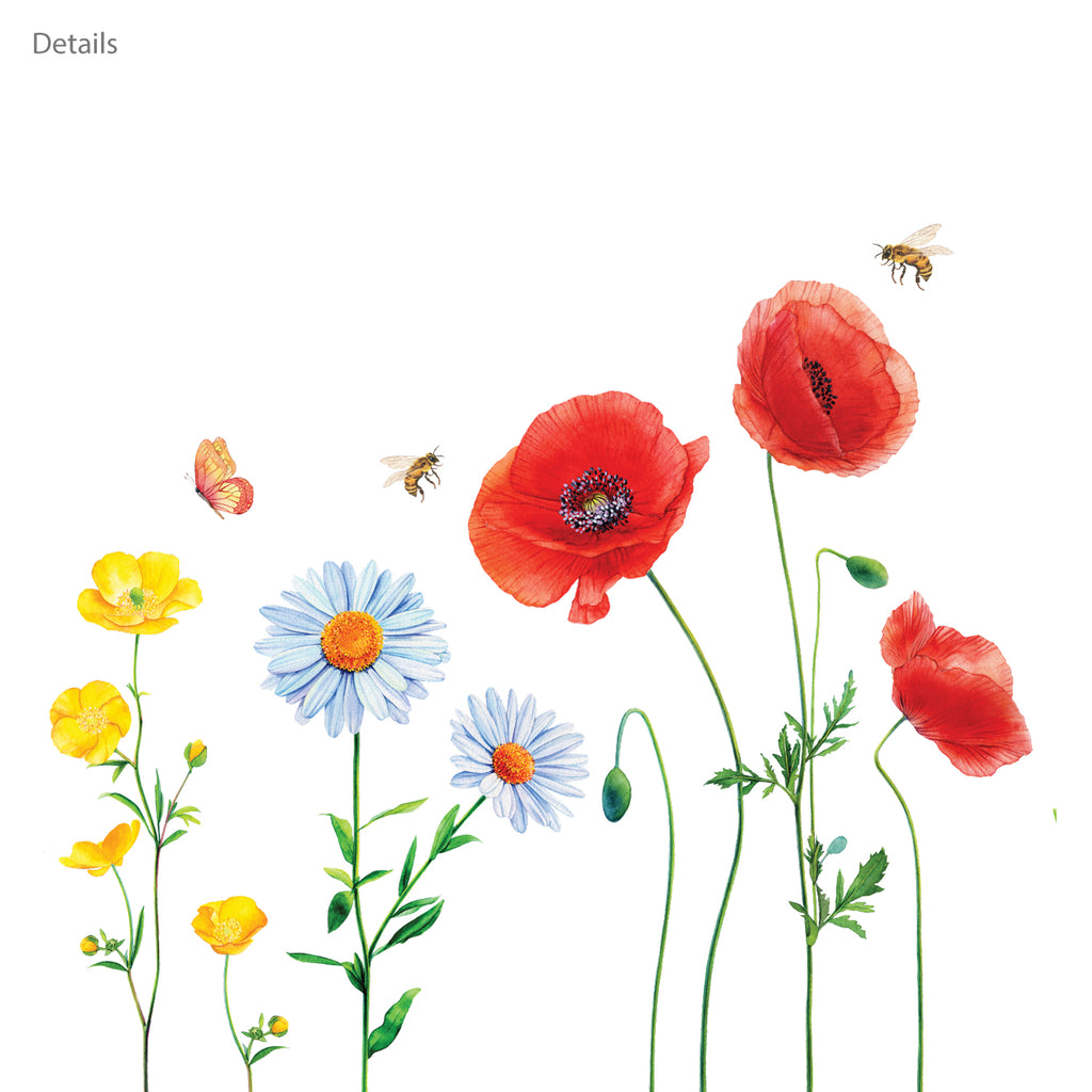 Wild Flowers Wall Stickers