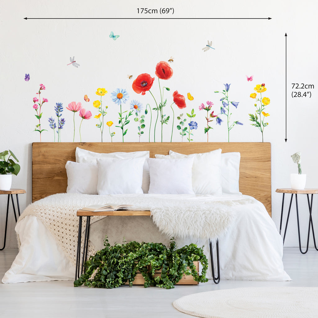 Wild Flowers Wall Stickers