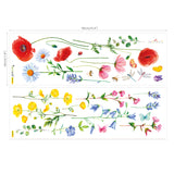 Wild Flowers Wall Stickers