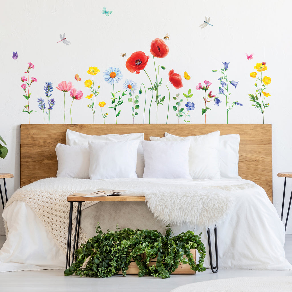 Wild Flowers Wall Stickers