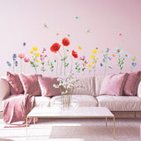 Wild Flowers Wall Stickers