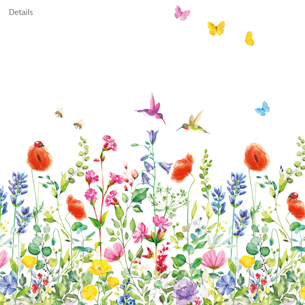 Garden Flowers Wall Stickers