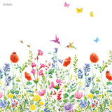 Garden Flowers Wall Stickers