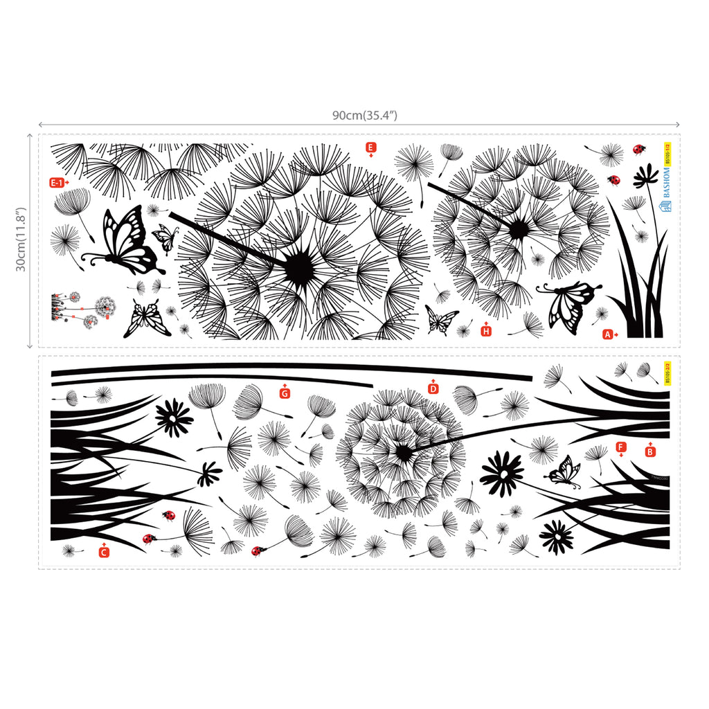 Dandelions Wall Stickers