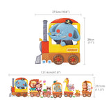 Animal Trains Wall Stickers