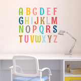 Uppercase Alphabet Letter Wall Stickers