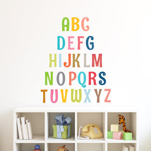 Uppercase Alphabet Letter Wall Stickers
