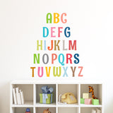 Uppercase Alphabet Letter Wall Stickers