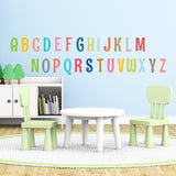 Uppercase Alphabet Letter Wall Stickers