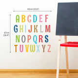 Uppercase Alphabet Letter Wall Stickers