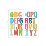 Uppercase Alphabet Letter Wall Stickers