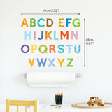 Uppercase Alphabet Letter Wall Stickers