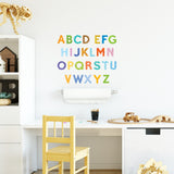 Uppercase Alphabet Letter Wall Stickers