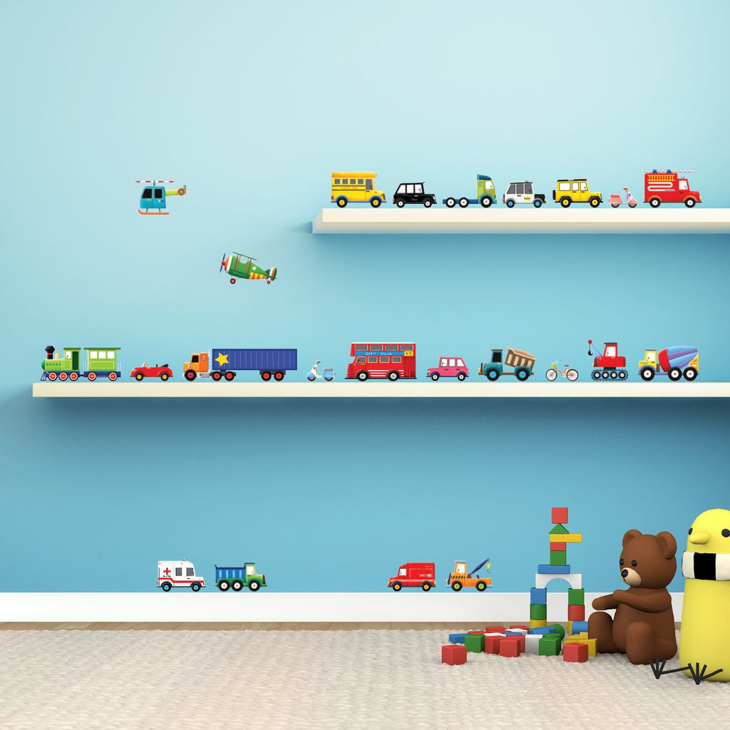 Transports Wall Stickers (Small)