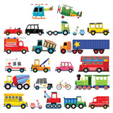 Transports Wall Stickers (Small)