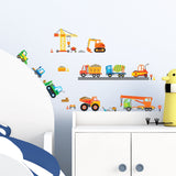 Construction Site Wall Stickers (Small)