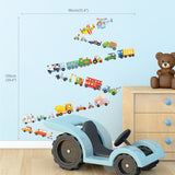 The Transports Nursery Kids Wall Stickers For Boys (Small)