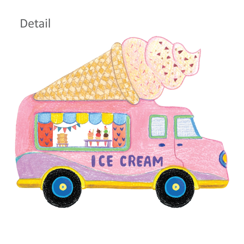 The Transports Nursery Kids Wall Stickers For Boys (Small)