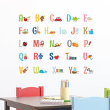 Alphabet Wall Stickers (Small) - DECOWALL