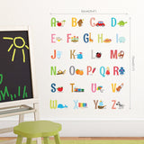 Alphabet Wall Stickers (Small) - DECOWALL