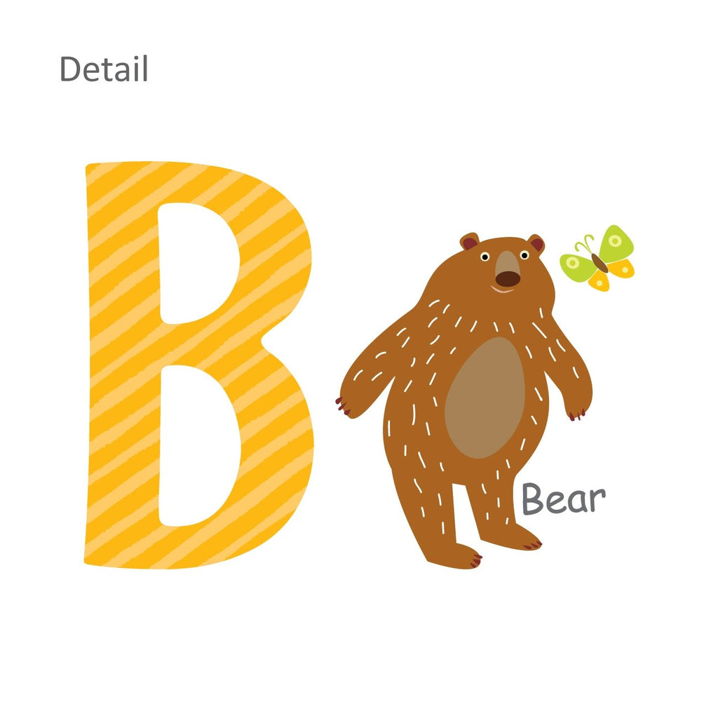 Alphabet Wall Stickers (Small) - DECOWALL