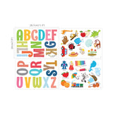 Alphabet Wall Stickers (Small)