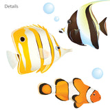 Coral Reef Fish Wall Stickers (Small)