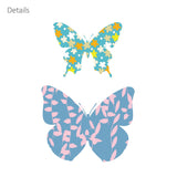 38 Colourful Butterflies Nursery Wall Stickers - DECOWALL