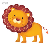 Wild Jungle Animals Wall Stickers