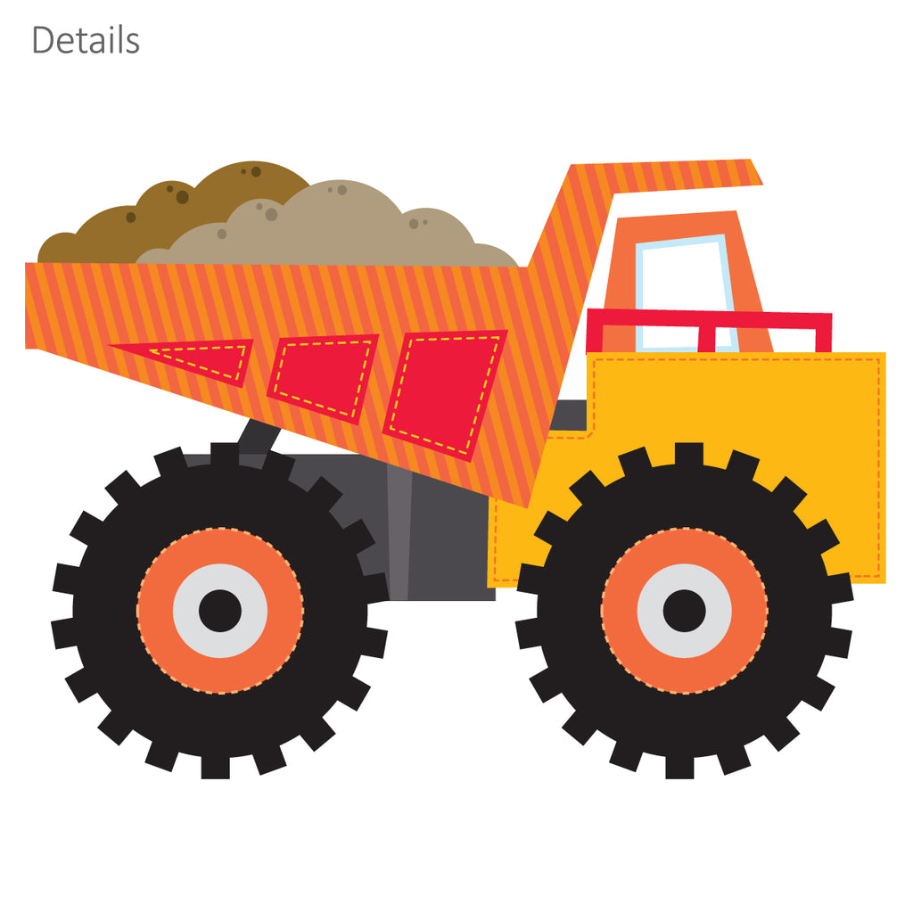 Construction Site Wall Stickers (Small)