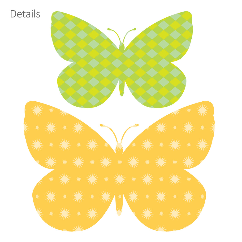 Sweet Butterflies Wall Stickers