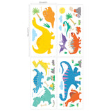 Colourful Dinosaur Wall Stickers A