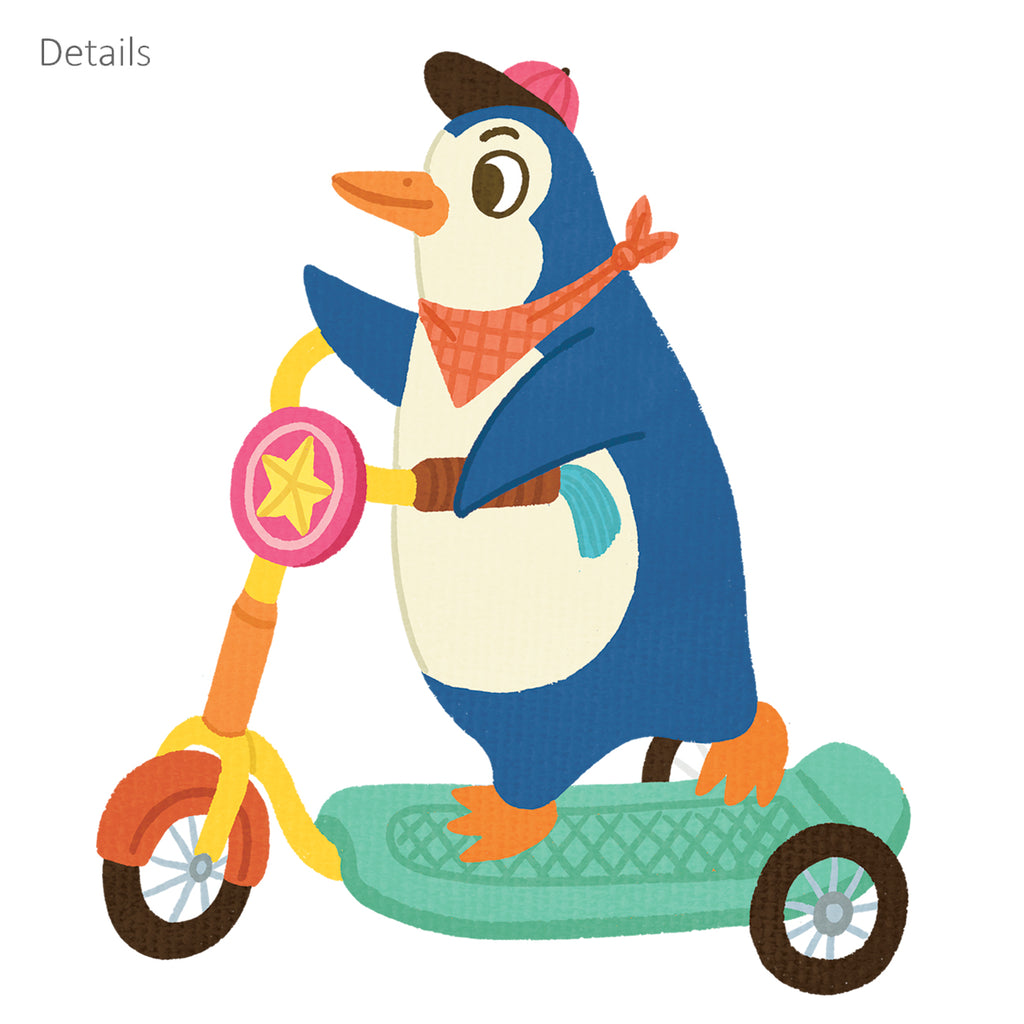 Animal Transports Wall Stickers